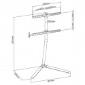 Nedis TVSM5250WT TV Stand 49"-70" up to 40kg