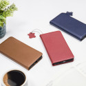 TelForceOne kaitseümbris Genuine Leather Smart Pro for Samsung Galaxy S10 Plus, must