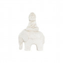 Decorative Figure DKD Home Decor Aged finish Elephant White Oriental Magnesium (40 x 23 x 56 cm)