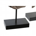 Декоративная фигура DKD Home Decor 23 x 8 x 42 cm Чёрный Коричневый Будда Восточный (2 штук)