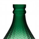 Vāze 11,7 x 11,7 x 30 cm Zaļš Stikls
