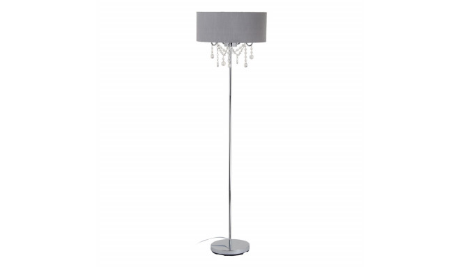 Floor Lamp 44 x 44 x 161 cm Metal Silver