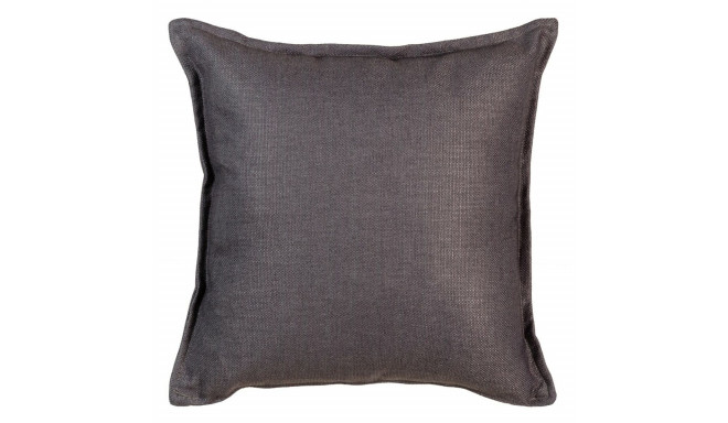 Cushion Polyester Dark grey 45 x 45 cm