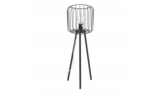 Floor Lamp Black Metal 25 x 25 x 80 cm