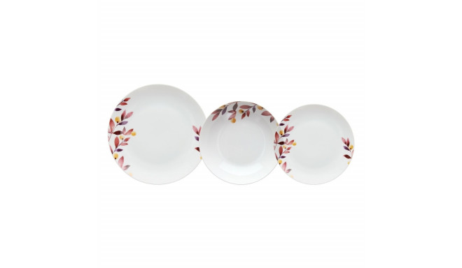 Māla trauki 18 Daudzums Loksnes Porcelāns 1 cm