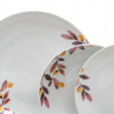 Māla trauki 18 Daudzums Loksnes Porcelāns 1 cm