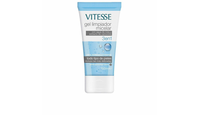 Facial Cleansing Gel Vitesse 3-in-1 Camomille Rose water (150 ml)