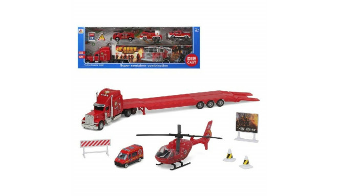 Playset Super Container Fire 39 x 14 cm Автовоз