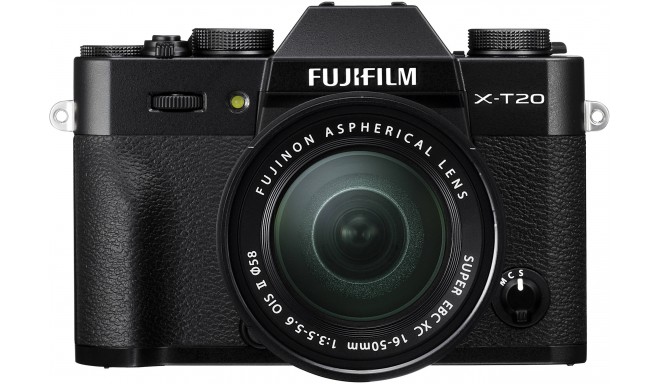 Fujifilm X-T20 + 16-50mm Kit, черный