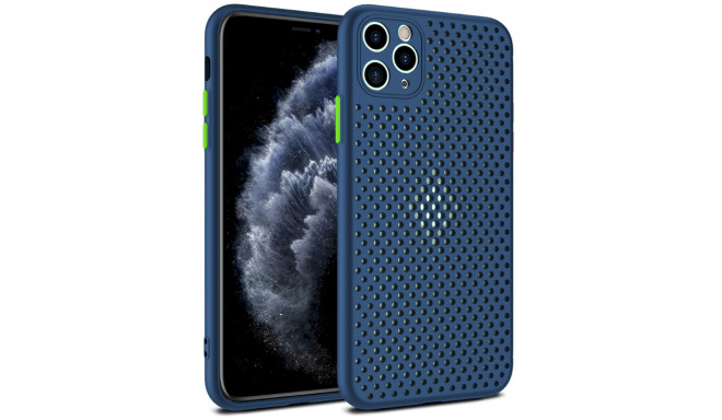 Fusion Breathe Case Силиконовый чехол для Apple iPhone 11 Pro Синий