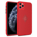 Fusion Breathe kaitseümbris silikoonist ümbris jaoks Apple iPhone 12 Mini punane