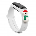 Valge Fusion Xmas Snowman 1 Xiaomi Mi Band 5 | Mi Band 6 jaoks