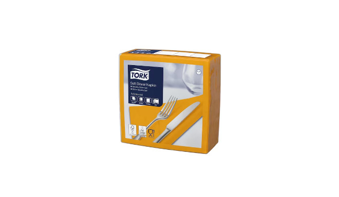 Salvrätikud Tork Soft 3kih, 100tk, oranž 477915
