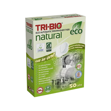 Nõudepesumasina tabletid TRI-BIO , 50tk