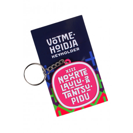 SOKISAHTEL 2023.a Noorte Laulu- ja tantsupeo roosa võtmehoidja 425