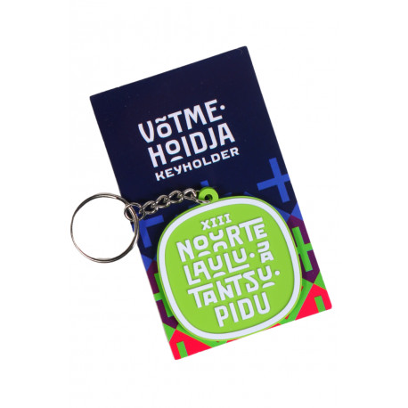 SOKISAHTEL 2023.a Noorte Laulu- ja tantsupeo roheline võtmehoidja 425