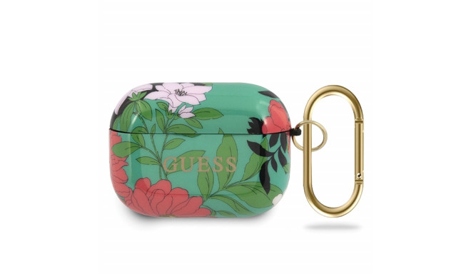 Guess GUACAPTPUBKFLO1 Силиконовый чехол для наушников Apple Airpods Pro Floral N.1