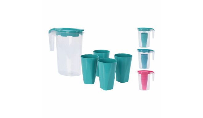 Kannu ja klaaside komplekt 350 ml 1,75 L Karahvin 5 Tükid