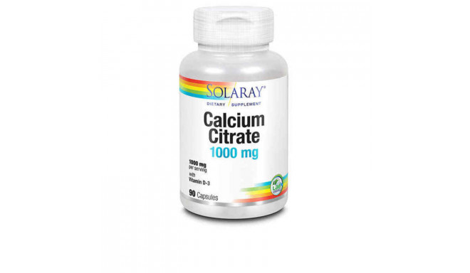 Calcium Citrate with Vitamin D3 Solaray (90 uds)