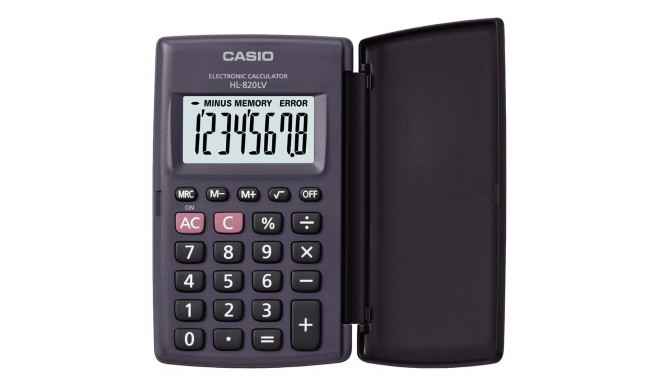 Calculator Casio A23 Grey Resin 10 x 6 cm