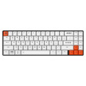 DAREU EK871 keyboard USB + Bluetooth QWERTY English Orange, White