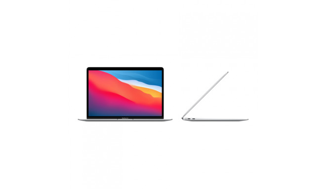 MacBook Air 13” Apple M1 8C CPU, 7C GPU/8GB/256GB SSD/Silver/SWE