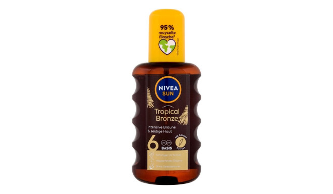 Nivea Sun Tropical Bronze Oil Spray SPF6 (200ml)