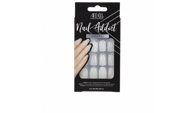 ARDELL NAIL ADDICT natural oval 1 u