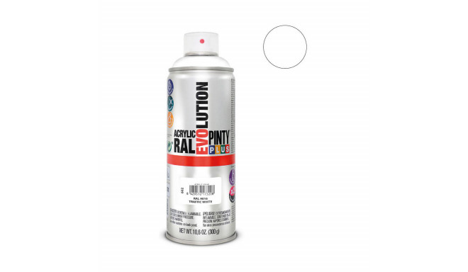 Pihustivärv Pintyplus Tech RAL 9016 400 ml elektrilised kodumasinad Traffic White