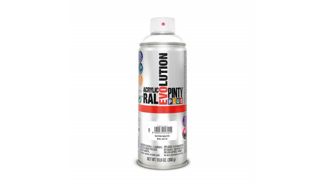 Pihustivärv Pintyplus Evolution RAL 9010 400 ml Satineeritud Pure White