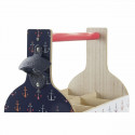 Pudelialus DKD Home Decor 27 x 16,5 x 25,5 cm Mitmevärviline Puit MDF (2 Ühikut)