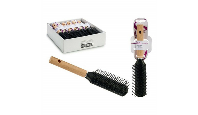 Brush Berilo Brown Black Wood Plastic
