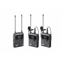 Godox UHF Wireless & Lavalier Microphone dubbelkit (2x TX1 /1x RX1 /2x LMS 12 AXL)
