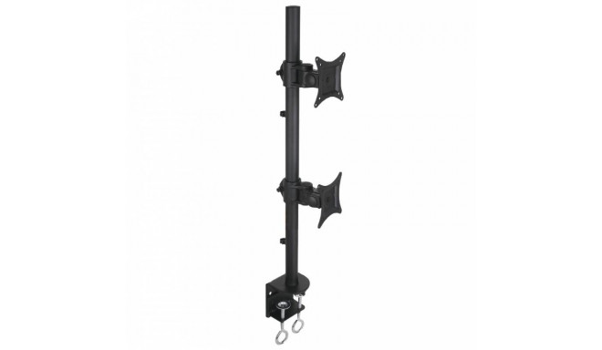 Techly 020690 Kahe ekraani lauakinnitus LED/LCD, 13-27", 20kg, vertikaalne