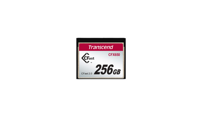 TRANSCEND CFX650 CFast 2.0 256GB kaart R510MB/s MLC