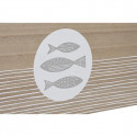 Decorative box DKD Home Decor 50 x 40 x 22,5 cm Spirals MDF Wood Mediterranean