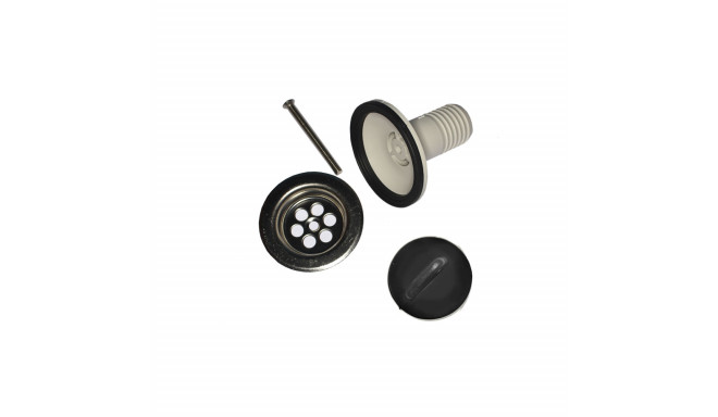 Filter EDM Sink Ø 30 mm Black Plastic PVC