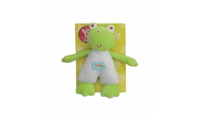 Fluffy toy Frog Green 27 cm