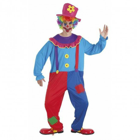 Costume for Adults Crispy Male Clown (2 Pieces) - Costumes - Photopoint