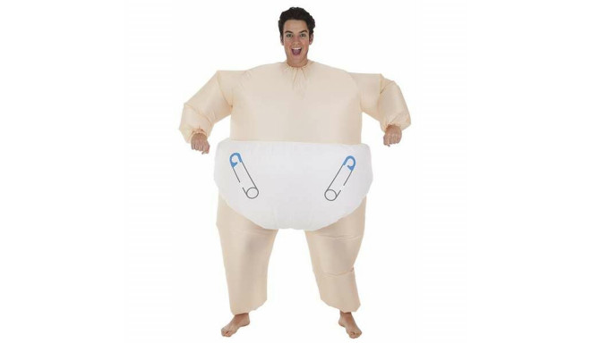Costume for Adults Baby Inflatable L