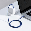BASEUS cable Type C to Type C PD100W Power Delivery Crystal Shine CAJY000603 1,2m blue