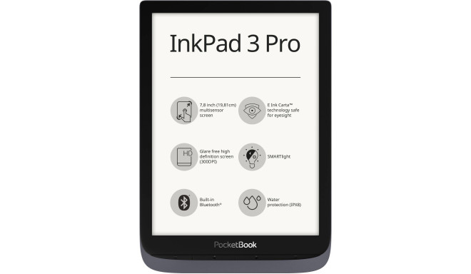 Pocketbook InkPad 3 Pro metallic grey