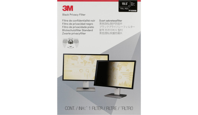 3M privaatsusfilter PF195W9B 19,5" Widescreen