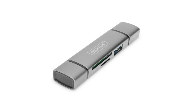 DIGITUS Dual Card Reader USB-C  / USB 3.0       DA-70886
