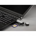 Hama USB 3.0 Multi Card Reader SD/microSD Alu black/silver
