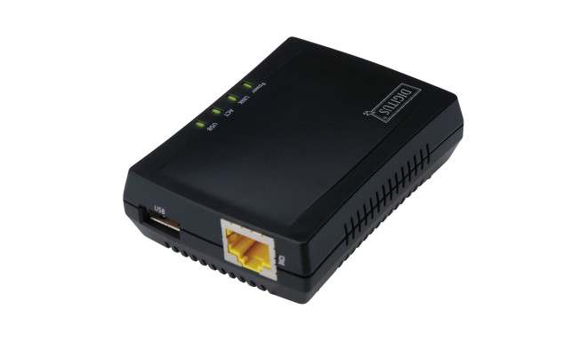 Digitus võrguseade Multifunction Network Server 1-Port USB 2.0