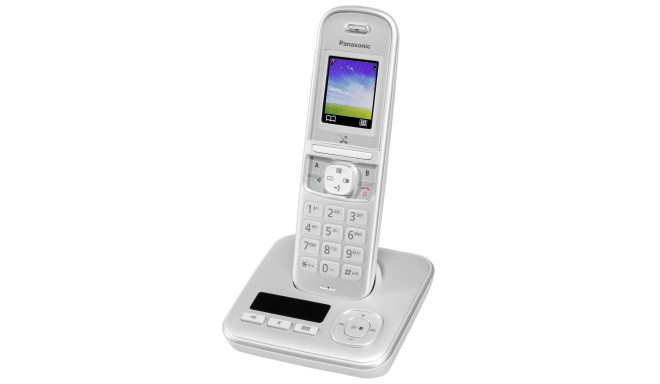 Panasonic juhtmeta lauatelefon KX-TGH720GG, hõbedane