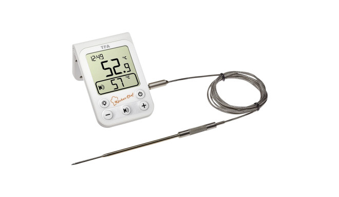 TFA-Dostmann lihatermomeeter Kitchen Chef Digital BBQ Meat Thermometer (14.1510.02)