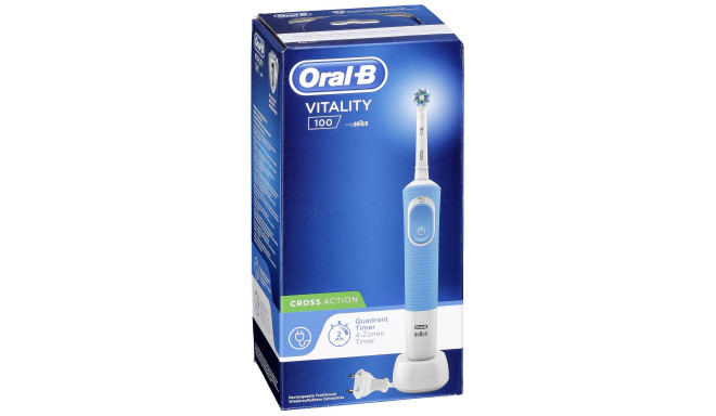 Oral-B Vitality 100   blue CrossAction   Hangable Box
