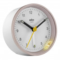 Braun clock BC12PW, pink/white